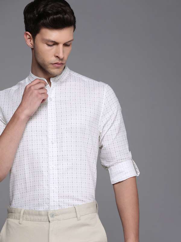 Louis Philippe Formal Shirts : Buy Louis Philippe White Shirt Online