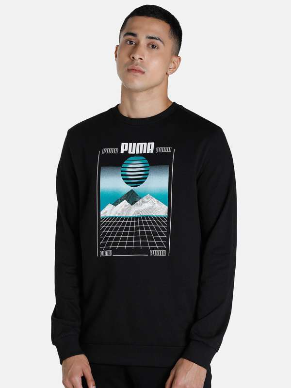 Puma sweatshirt on myntra deals