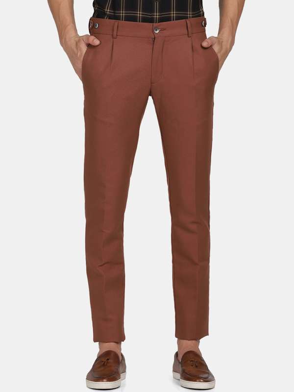 Buy Khaki Trousers  Pants for Men by BLACKBERRYS Online  Ajiocom
