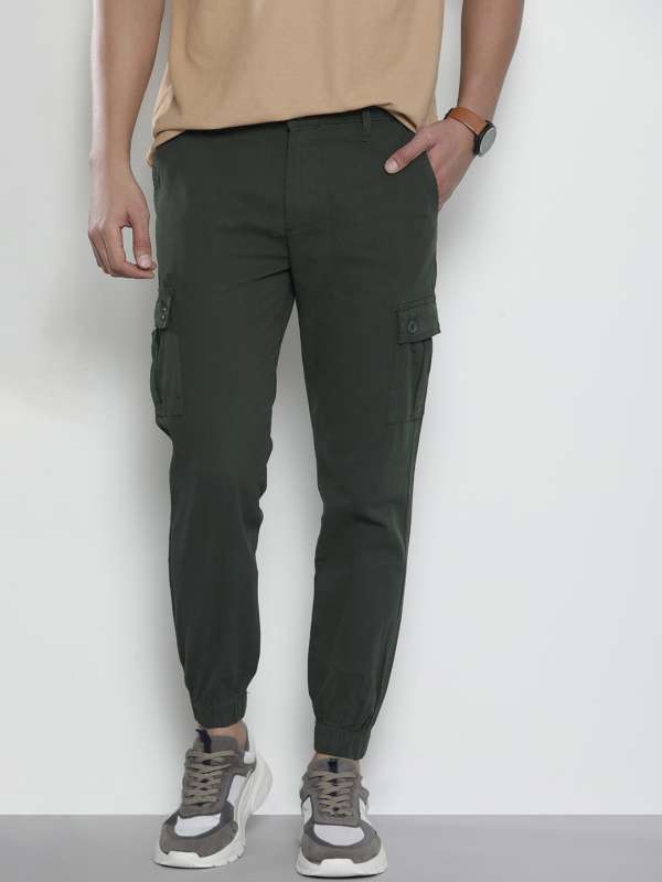 MAX Stretch Skinny Outdoor Water Resistant Trousers Forest Green