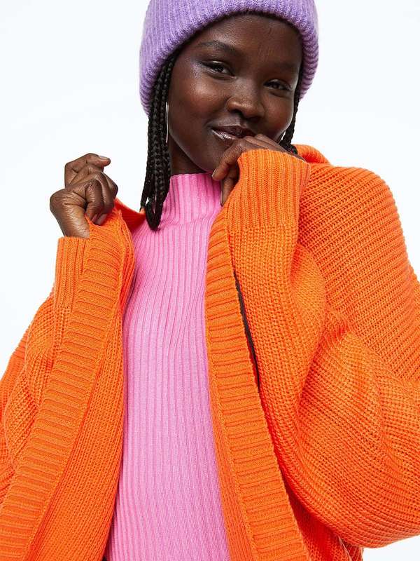 Women Orange Sweaters - Buy Women 