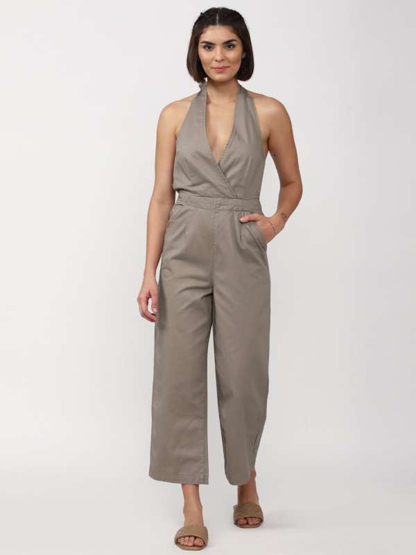 Forever 21 Grey Jumpsuit Buy Forever 21 Grey Jumpsuit online in India