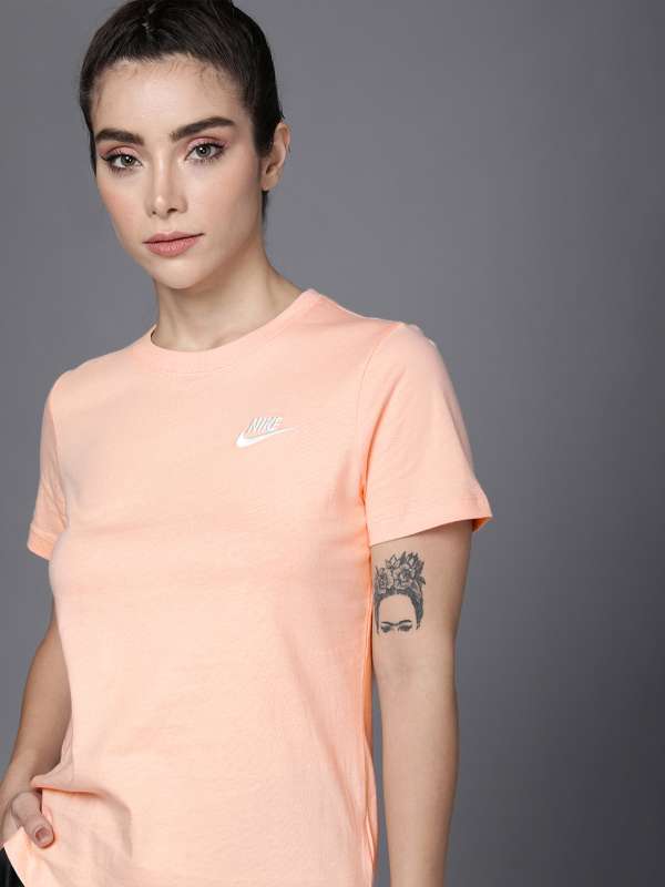 Peach Color Nike Shirt | vlr.eng.br