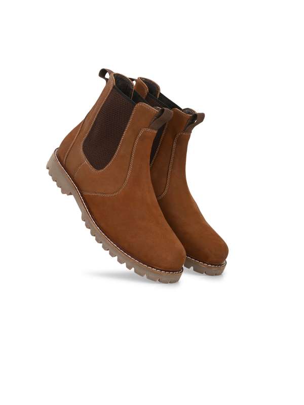 High ankle leather shoes for mens deals