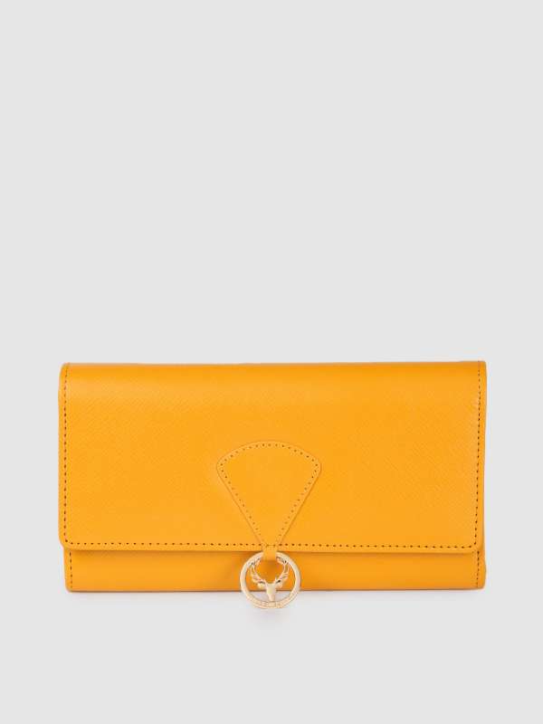 Mustard Yellow Wallet Buy Mustard Yellow Wallet online in India