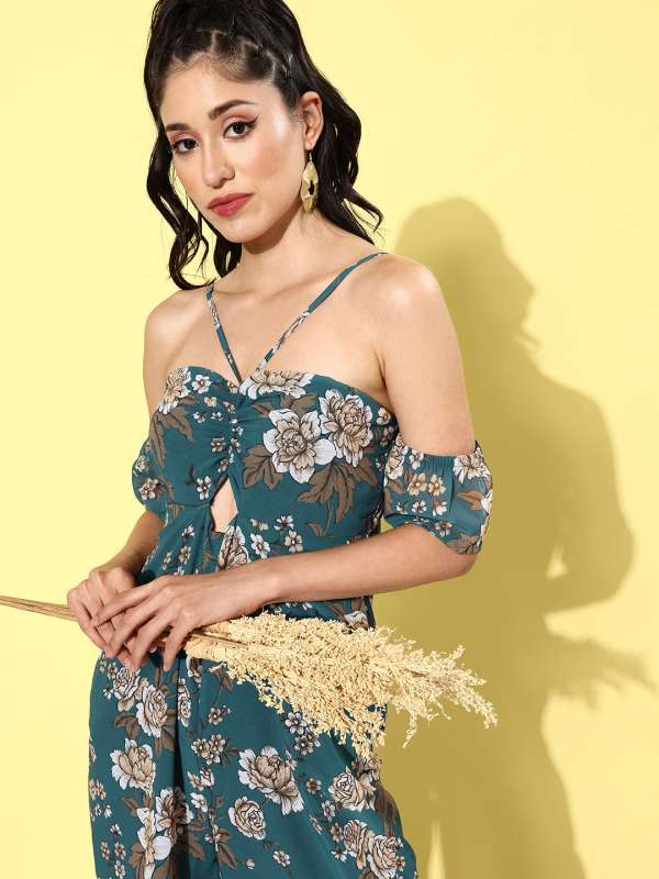 Dressberry Teal Jumpsuit Buy Dressberry Teal Jumpsuit online in