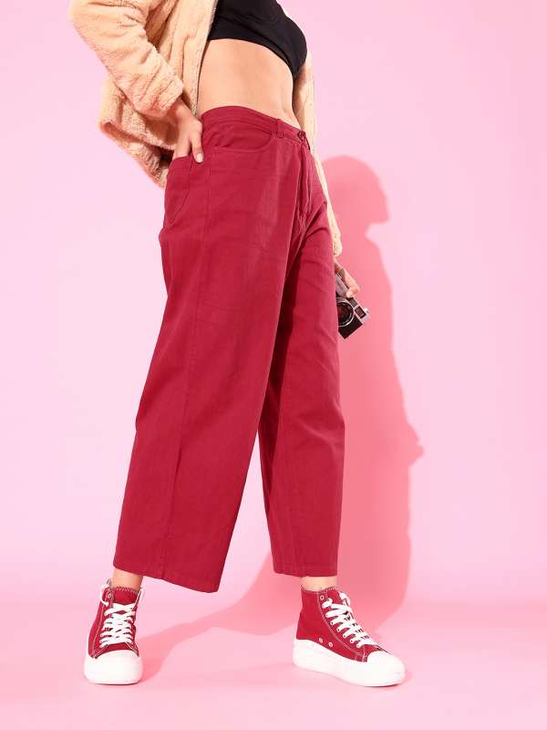Women Red Jeans - Buy Women Red Jeans online in India