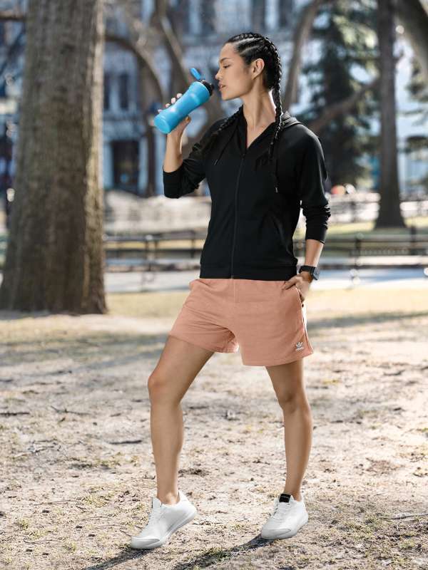 Buy Adidas women plus size training leggings taupe Online