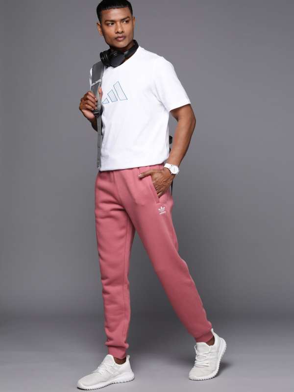 Buy adidas pink Logo Sweatpants for Men in Dubai, Abu Dhabi