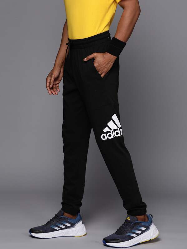 adidas Mens Midweight Essential Tricot Zip Track Pants BlackGrey Six  Medium  Amazonin Clothing  Accessories