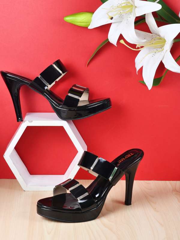 Women Black Party Dresses Heels Buy Women Black Party Dresses Heels online in India