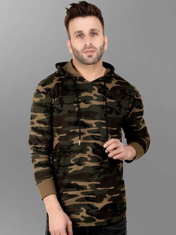 Army Print Sweatshirts Buy Army Print Sweatshirts online in India