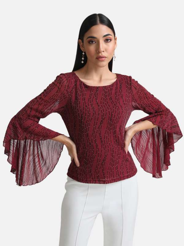 Myntra party cheap wear tops