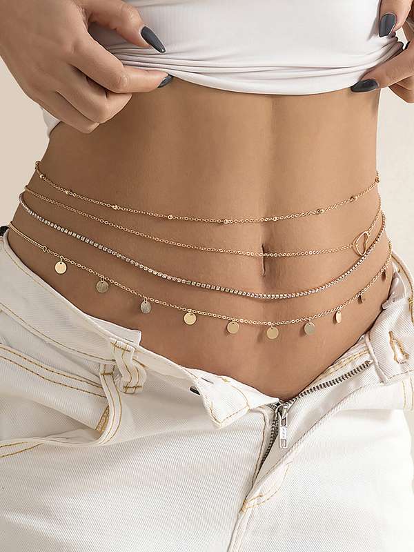 Waist Belts Chain Belt Fashion Gold Chunky Belt Chain Belts For