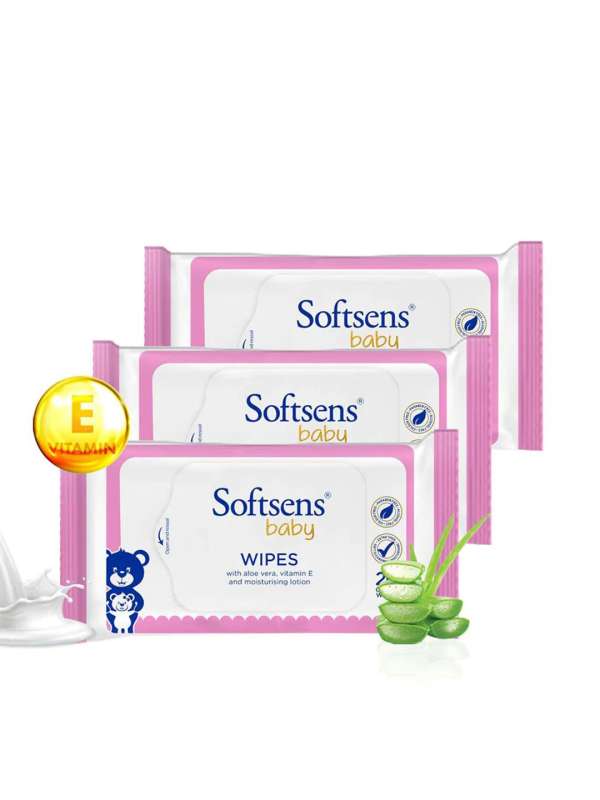 Softsens baby hot sale wipes