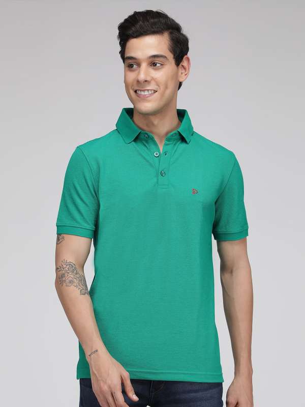 Mens green polo discount
