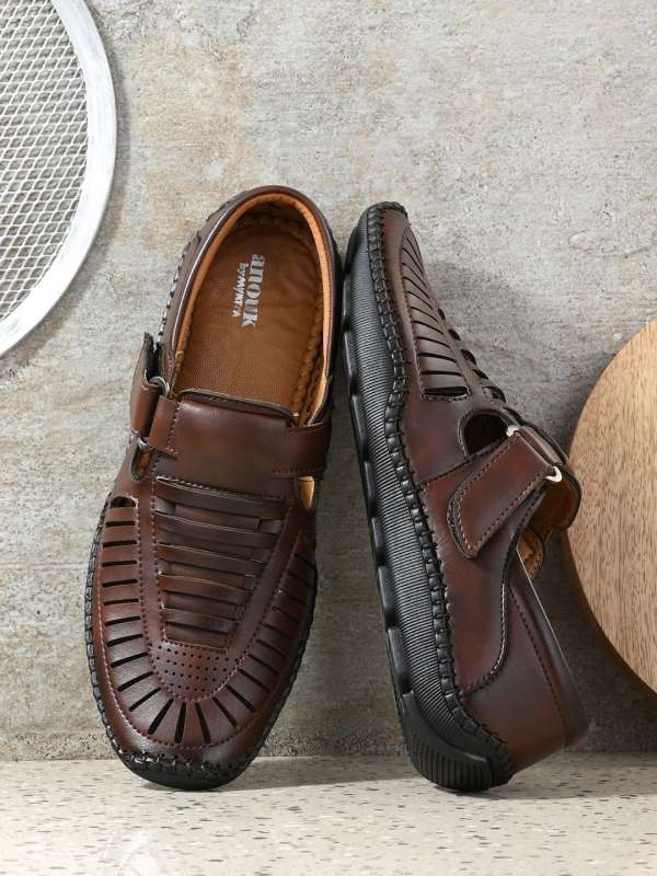 Synthetic leather shop sandals