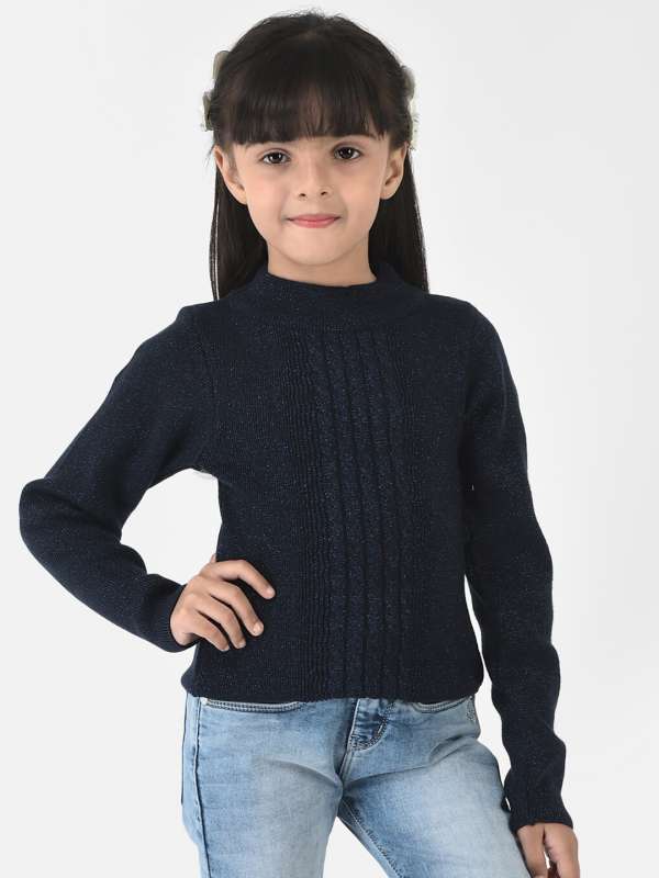 Blue sweater deals for girls