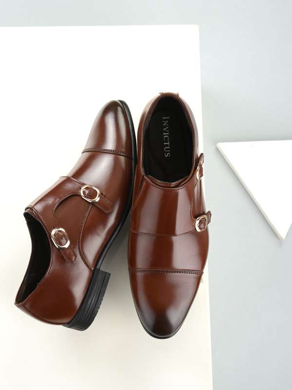 Steve madden double monk strap shoes top