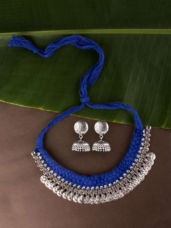 Silver Women Jewellery Zevrr - Buy Silver Women Jewellery Zevrr online in  India
