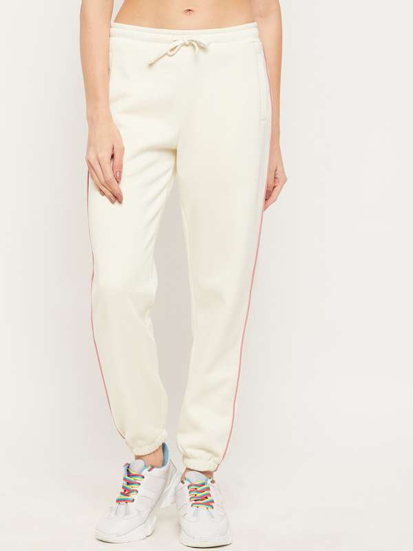 White Joggers for Women