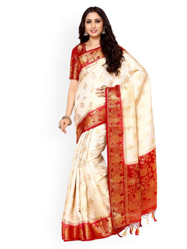 myntra designer party wear sarees