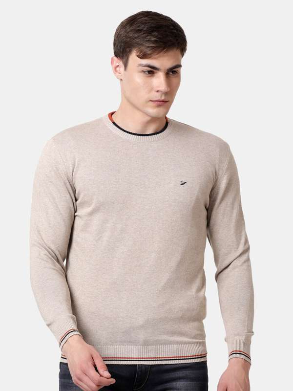 Men Cream Sweaters Buy Men Cream Sweaters online in India