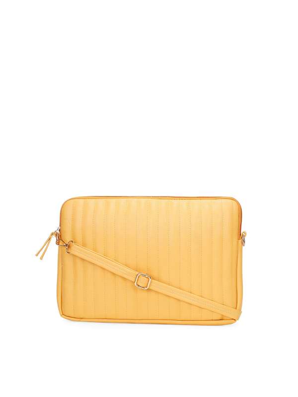 Yellow laptop sleeve online