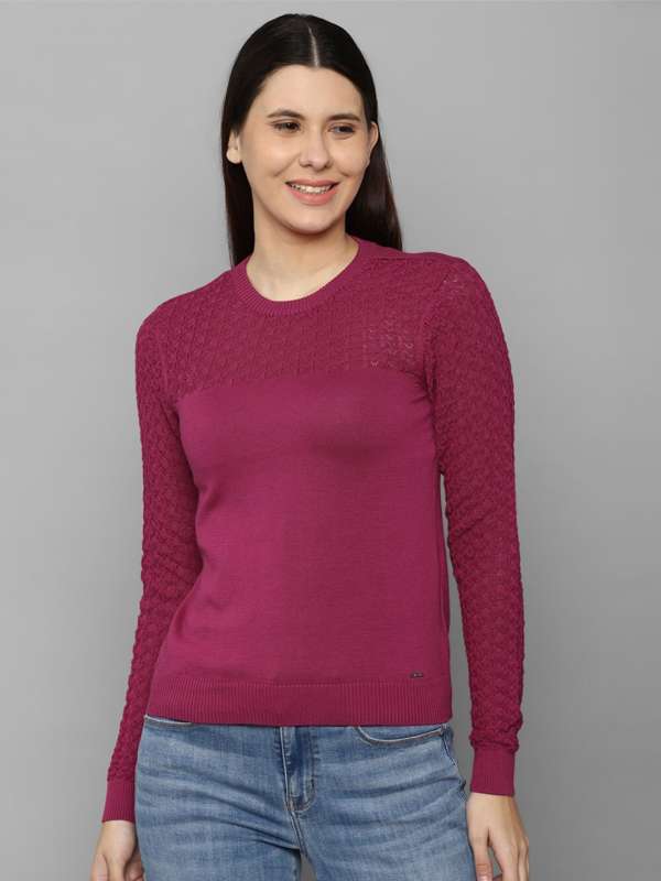 Allen solly sweaters for ladies hotsell