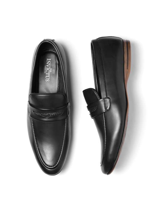 Myntra black formal shoes Clearance