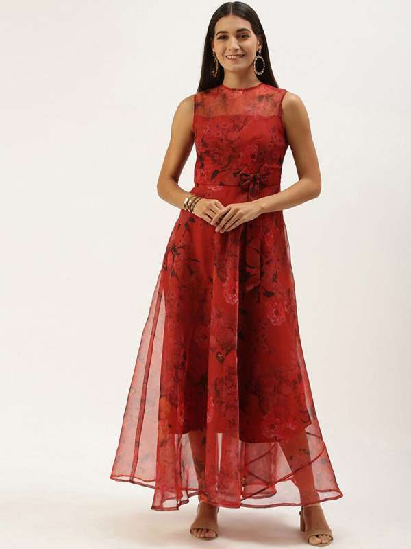 Ladies silk gown store