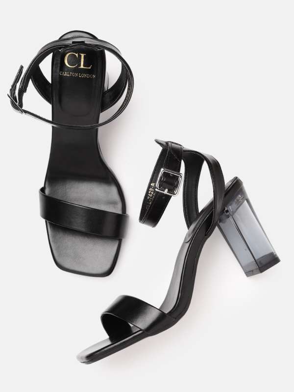 Carlton London Women Black Block Heels Buy Carlton London Women