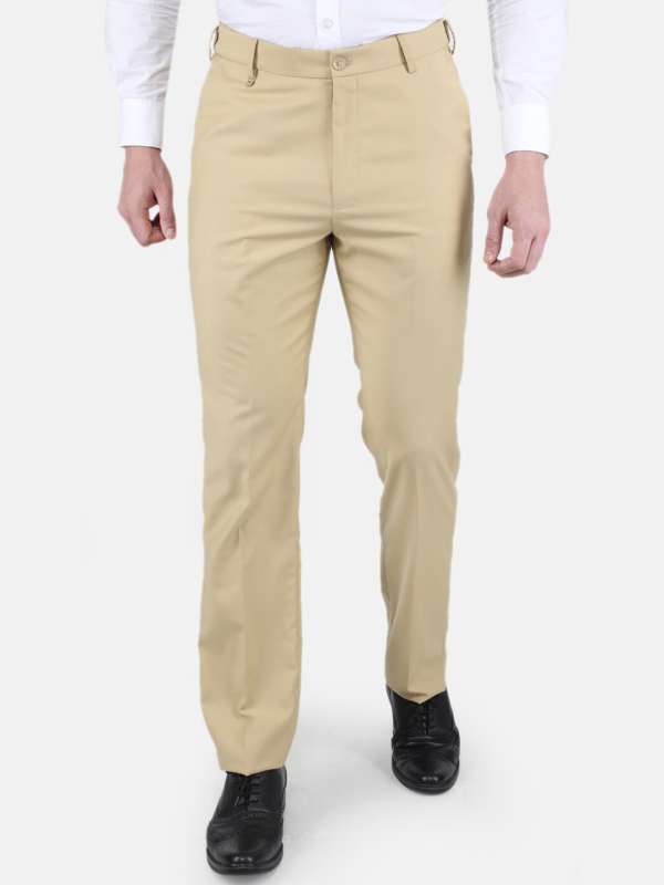 MONTE CARLO Regular Fit Men Cream Trousers  Buy MONTE CARLO Regular Fit  Men Cream Trousers Online at Best Prices in India  Flipkartcom