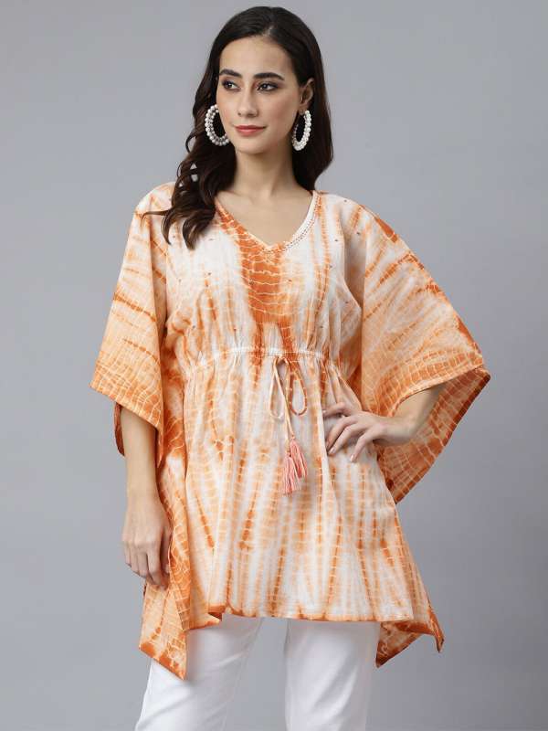 Kaftan tops shop myntra