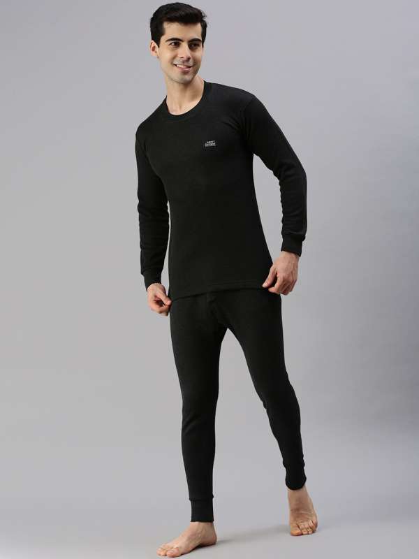 Winter Men's Sexy Solid Color Thicken Thermal Underwear Sets Add