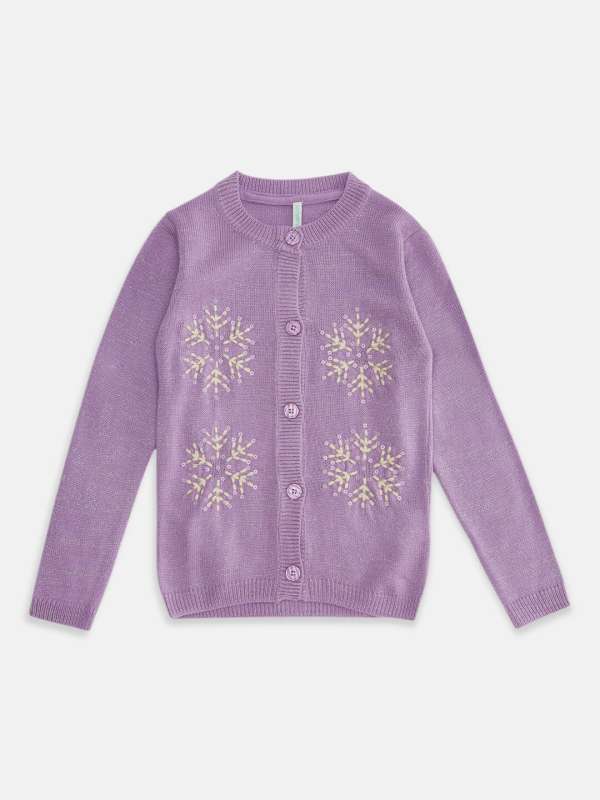 Girls Purple Sweaters Buy Girls Purple Sweaters online in India