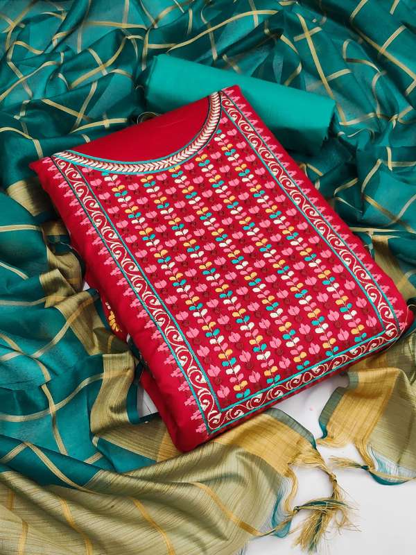 Mirror work churidar materials online deals