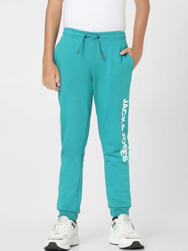 Jack Jones Blue Joggers Buy Jack Jones Blue Joggers online in India