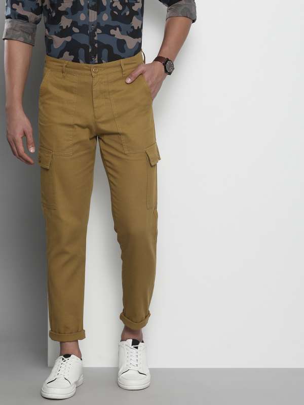 Khaki trousers mens india shop