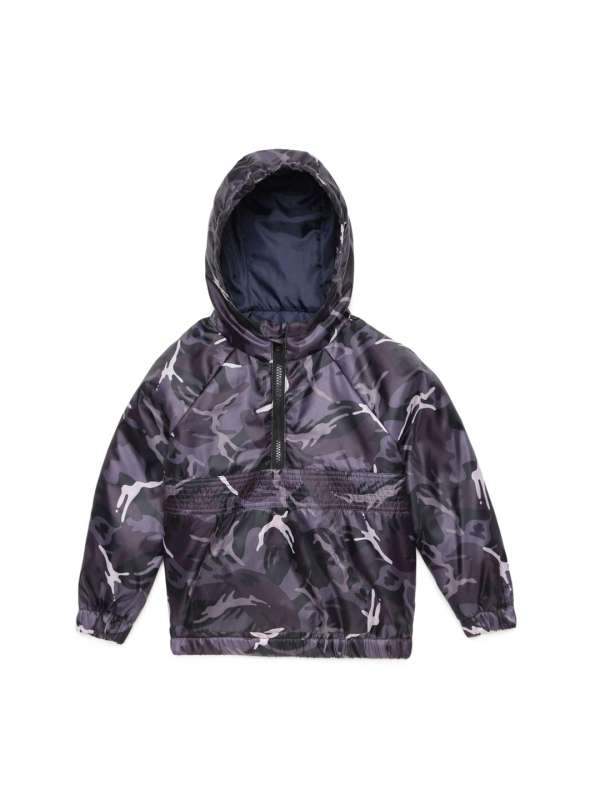 Only padded new arrivals camo hooded jacket
