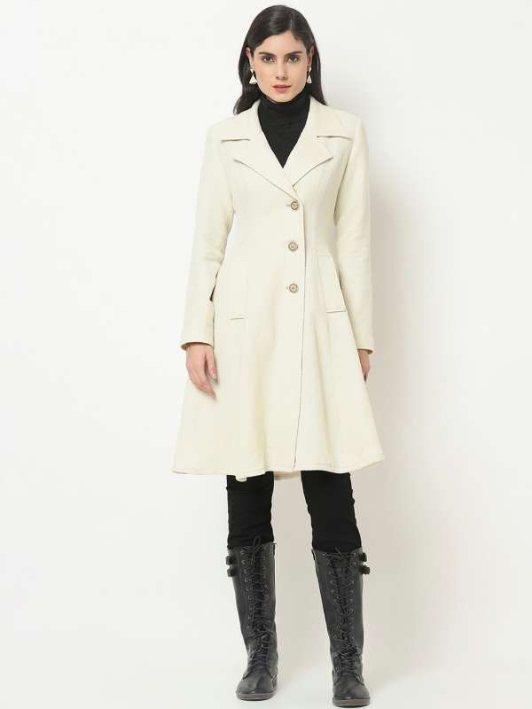 Buy Stylish White Coats Online for Women at Best Price Myntra