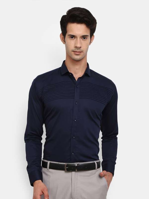 Dark blue 2025 party wear shirts