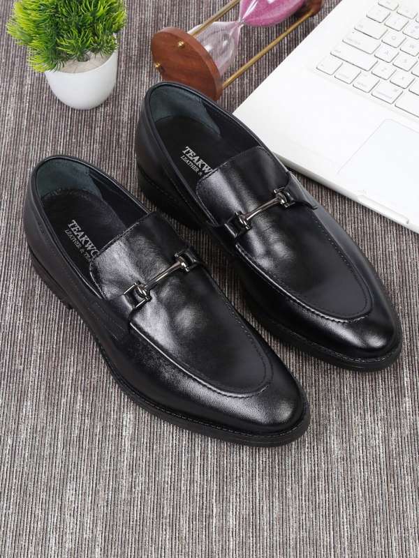 Mens black formal shoes deals