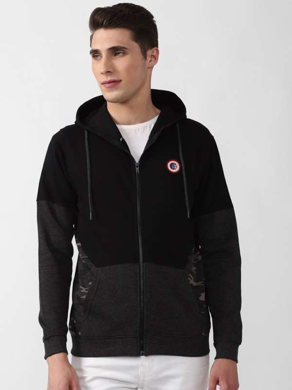 Peter England Black Sweatshirts Buy Peter England Black