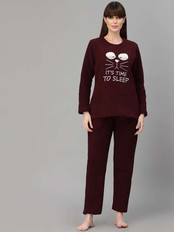Sweet dreams sale winter nightwear online