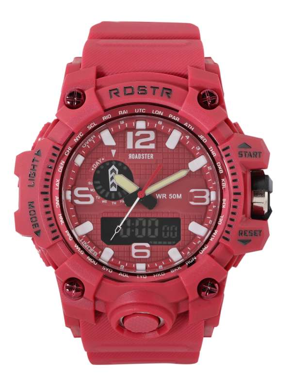 Red Watches Buy Trendy Red Watches Online in India Myntra