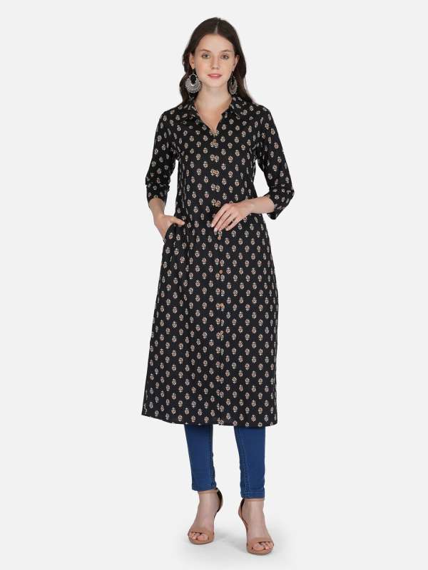 METRO-FASHION Women Ethnic Dress Black Dress - Buy METRO-FASHION Women Ethnic  Dress Black Dress Online at Best Prices in India
