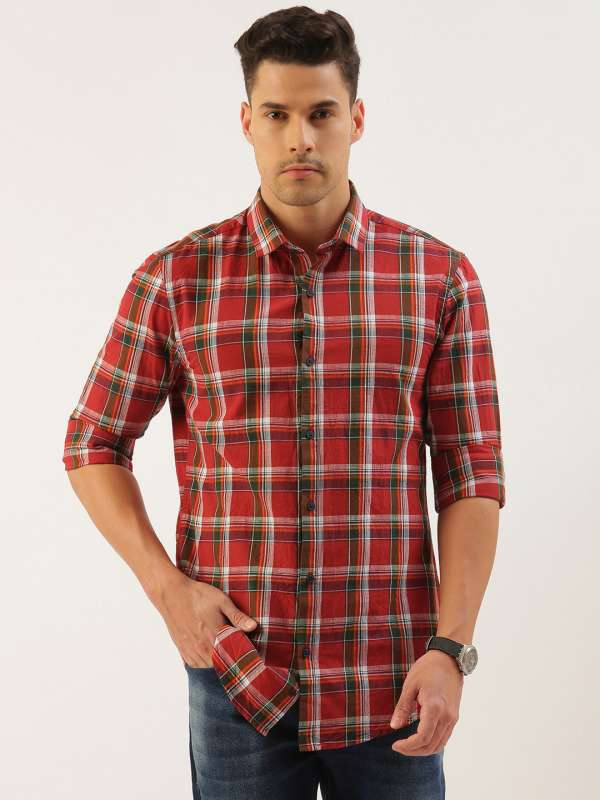 Peter england series hotsell red