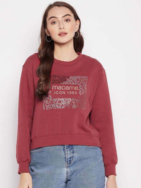 Madame sweatshirts online top
