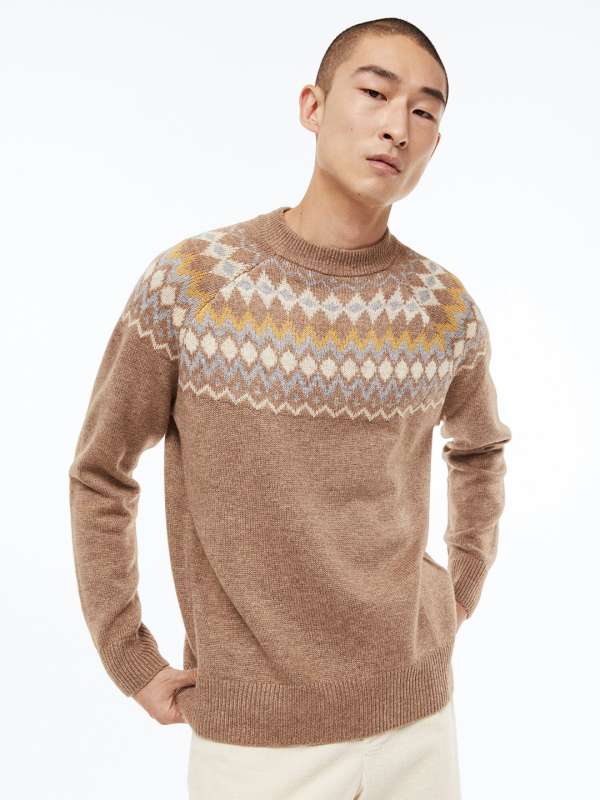mens tight fit jumpers